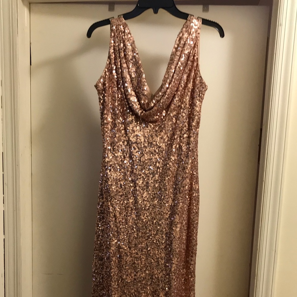 Sequin Evening Gown